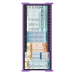 WhiteCoat Clipboard® Trifold - Lilac Food Industry Edition